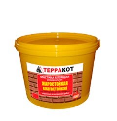 Мастика жаростойкая "Терракот" 2,5кг